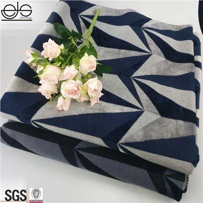 Fabraic Teicstíle Baile Cniotáilte poileistir Jacquard